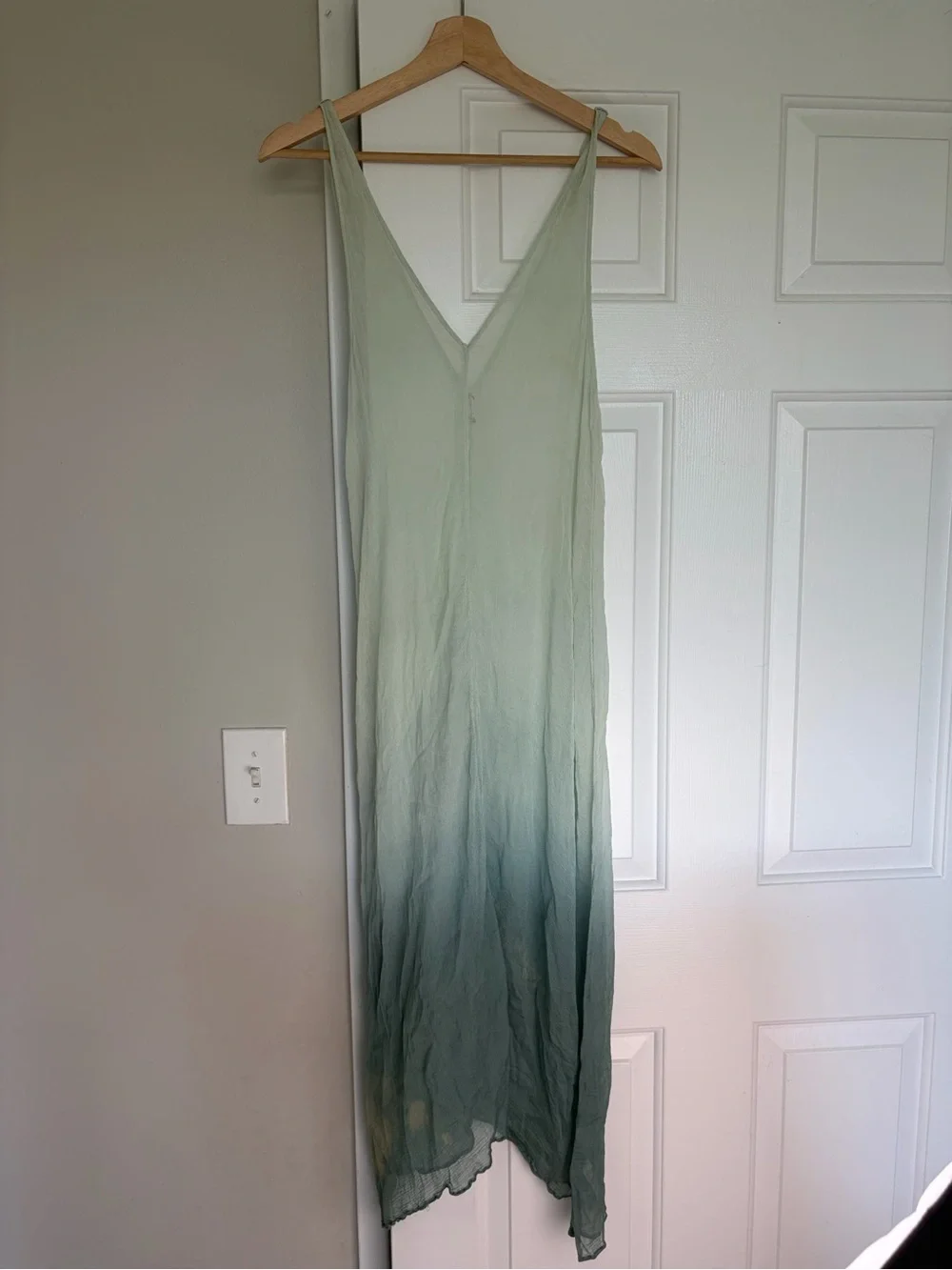 Free People Beach Dip-Dye Midi Dress 🐚